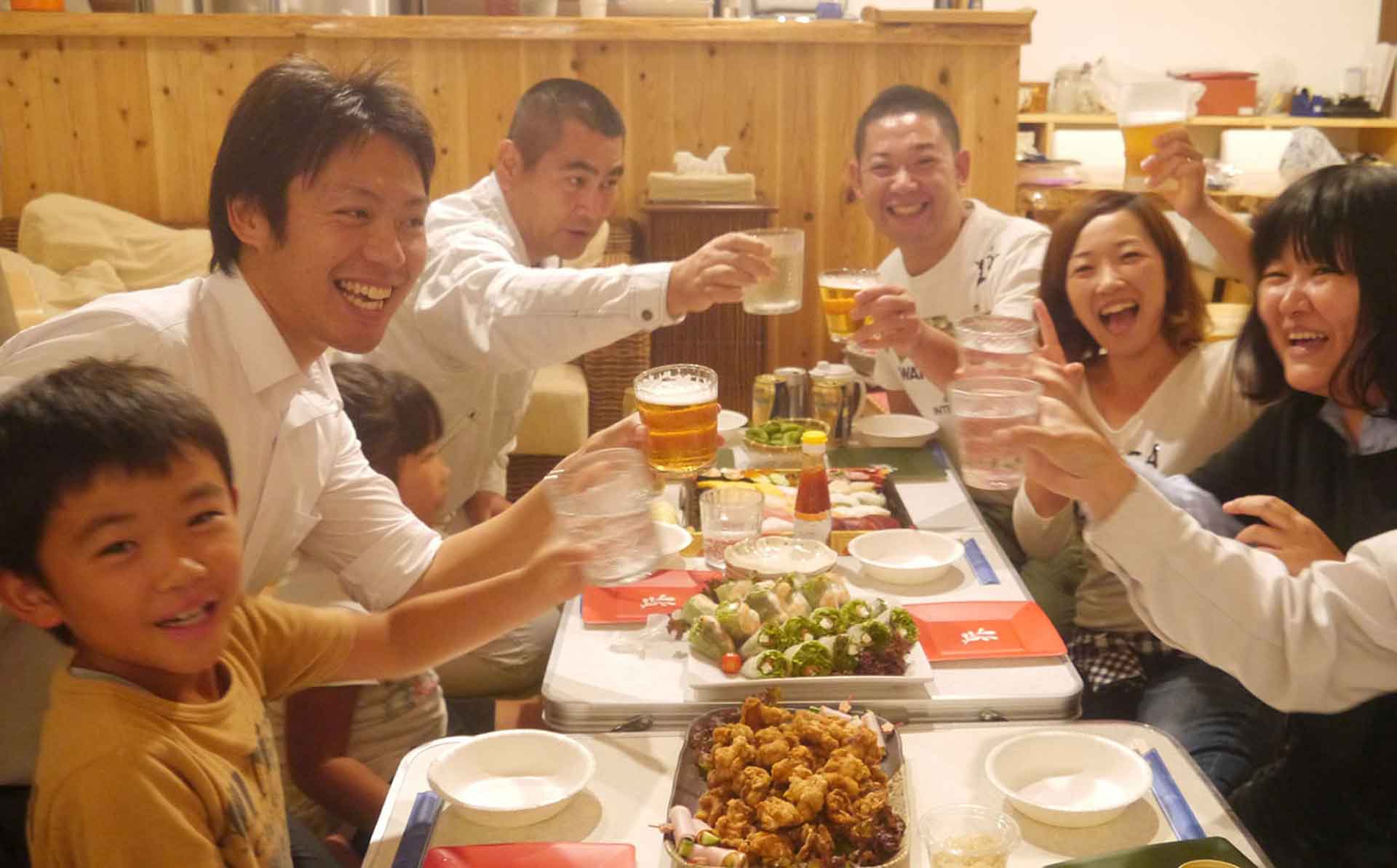 住宅完成パーティー